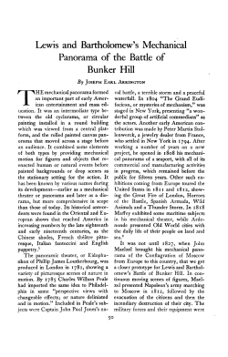 Lewis and Bartholomew`s Mechanical Panorama of the Battle of