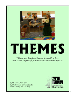 Ideas for Participation - Elementary Library Routines