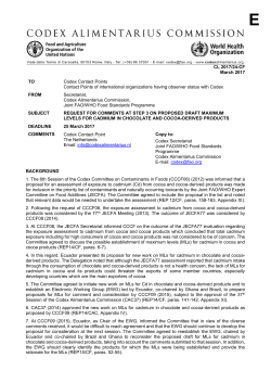 CL 2017/24-CF March 2017 TO Codex Contact Points Contact