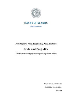 Pride and Prejudice