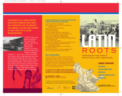 latin roots is a living-history education program