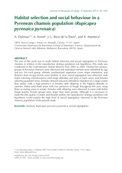 this PDF file - Journal of Mountain Ecology