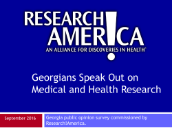 Medical Research in Georgia