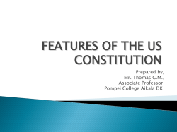 features of the us constitution