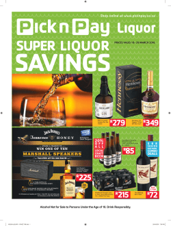 R279 R349 - Pick n Pay