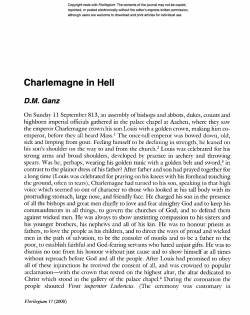 Charlemagne in Hell