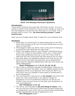 `The Power of Less`.