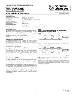 MHR and MHW Mini-Horns