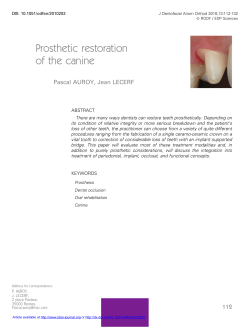 - Journal of Dentofacial Anomalies and Orthodontics