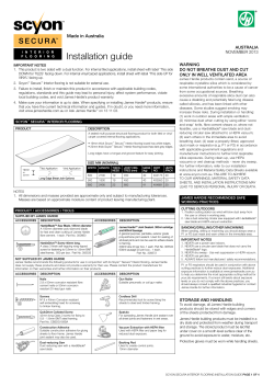 Installation guide