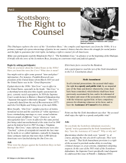 Scottsboro Boys - American Bar Association