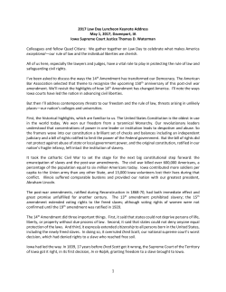 14th Amendment--Explore the Many Ways