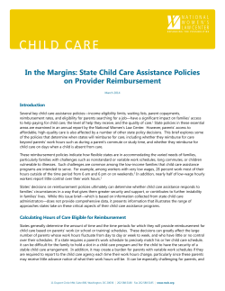 child care - National Women`s Law Center