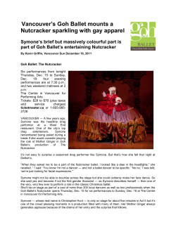 The Vancouver Sun Review – Nutcracker