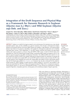 Integration of the Draft Sequence and Physical Map as a Framework
