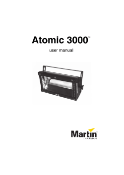 Atomic 3000 - Martin Professional