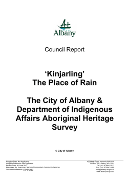 `Kinjarling` The Place of Rain