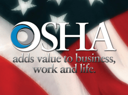 OSHA`s Role and Mission - Robotic Industries Association