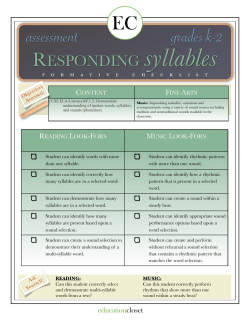 what`s your name assessment