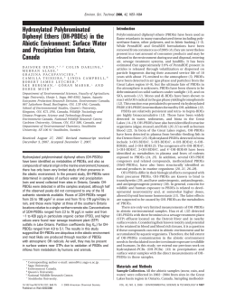 OH-PBDEs - American Chemical Society
