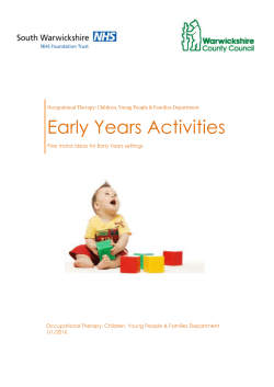 Early Years Activities