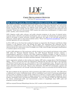 NAACP LDF DOD position profile