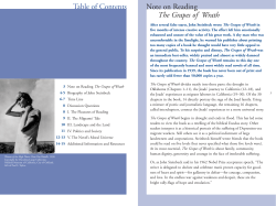 Notes on Reading The Grapes of Wrath pdf - john-w