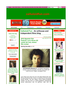 2010 Spanish Film Festival: Leo`s Room