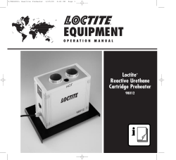 User Manual - Loctite&reg; Equipment