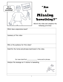 Activity Sheets