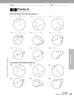 Practice A 10.6 - rjssolutions.com