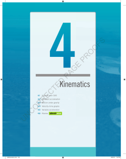 Kinematics