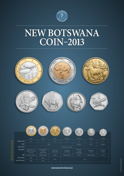 New Botswana Coin - Bank of Botswana