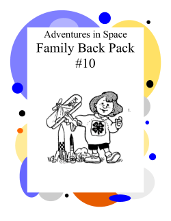 Space Activity Folder