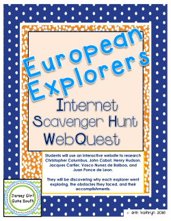 Students will use an interactive website to research Christopher