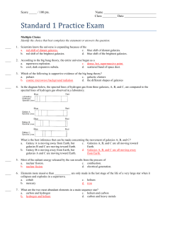 Matter on Earth and in the universe is made of atoms that have