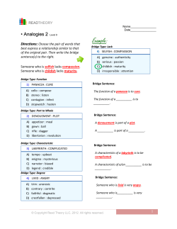 Analogies 2 - English for Everyone