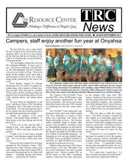 Campers, staff enjoy another fun year at Onyahsa