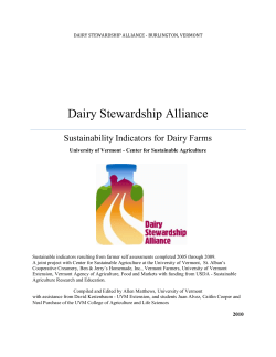 Dairy Stewardship Alliance
