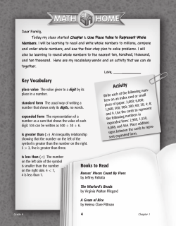 Key Vocabulary - Macmillan/McGraw-Hill