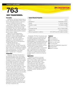 rust transformer - AW Chesterton Company