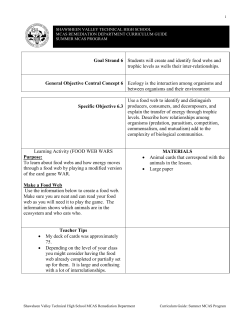 Shawsheen Valley Technical High School MCAS Remediation