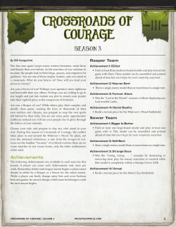 Achievements - Privateer Press