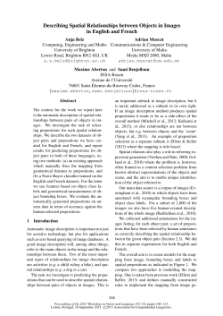 Describing Spatial Relationships between Objects in Images in