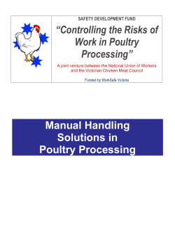 Live bird Receival area