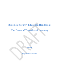 Biological Security Education Handbook