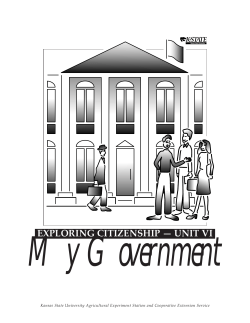 My Government - KSRE Bookstore