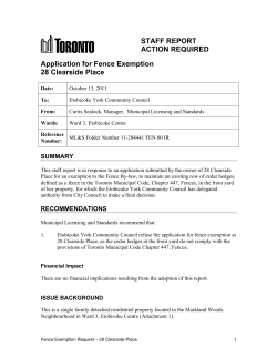 28 Clearside Place _Fence Exemption