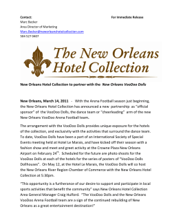 Contact - New Orleans Hotel Collection