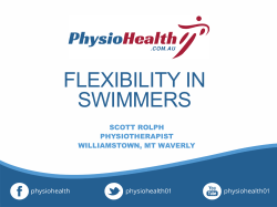 flexibility in swimmers